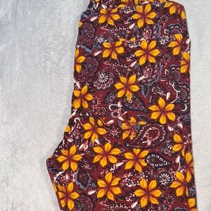 Floral Print Lularoe Leggings